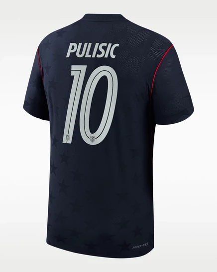 Мужская игровая футболка Nike USMNT 2026 Aero-FIT, синяя