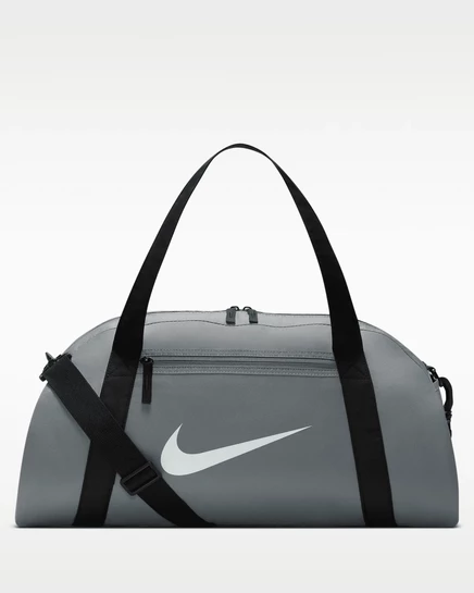 Унисекс сумка Nike Training Duffel 24 л, серо-черно-белая
