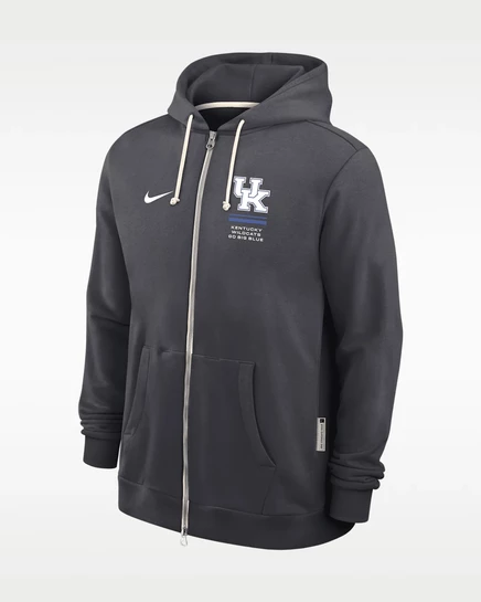 Мужское худи Nike Kentucky Sideline, антрацитовое