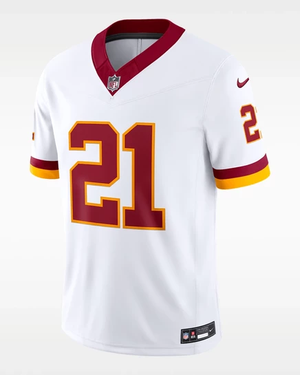 Мужское джерси Nike Sean Taylor Commanders, белое