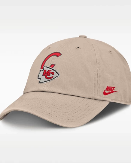 Мужская кепка Nike Chiefs Rewind Club, бежевая