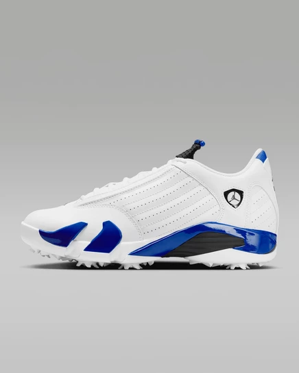 Унисекс гольф-кроссовки Jordan Air Jordan 14 G, белые/синие/черные