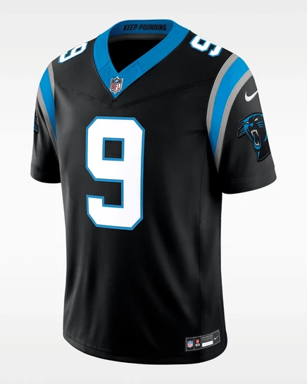 Мужская джерси Nike Bryce Young Panthers, черная