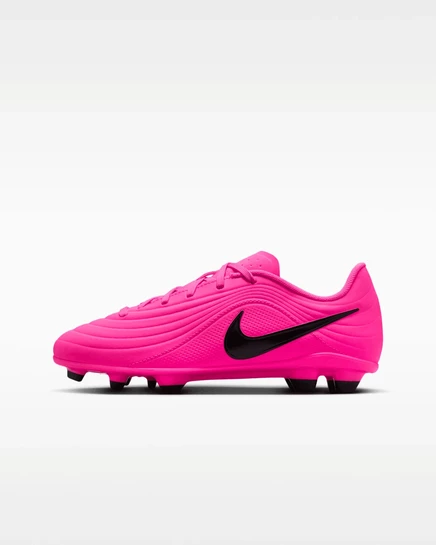 Детские бутсы Nike Jr. Tiempo, розовые/черные