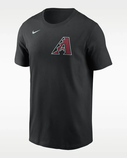 Мужская футболка Nike Ketel Marte Arizona, черная