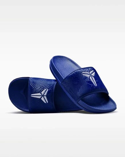 Мужские сланцы Nike Kobe Offcourt, темно-синий/белый