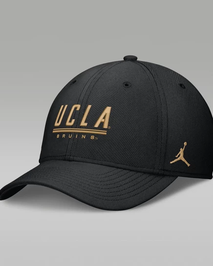 Мужская кепка Jordan Brand UCLA Sideline Rise, черная