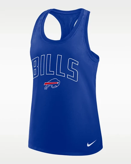 Женская майка Nike Dri-FIT NFL Racerback от Buffalo Bills Prime Time Royal