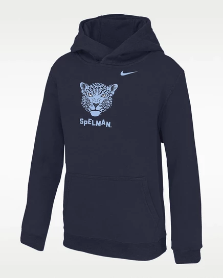Худи для мальчиков Nike Spelman Club Fleece, темно-синее