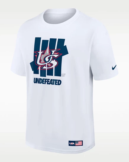 Мужская футболка Nike USA Baseball 2026, белая