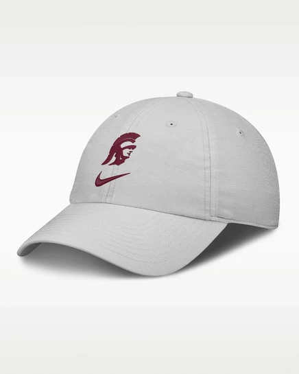 Кепка Nike USC Sideline Club Practice, серая