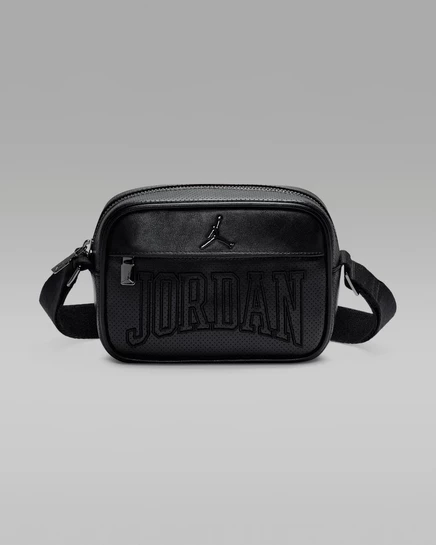 Мужская поясная сумка Jordan Perforated 1,6 л, черная