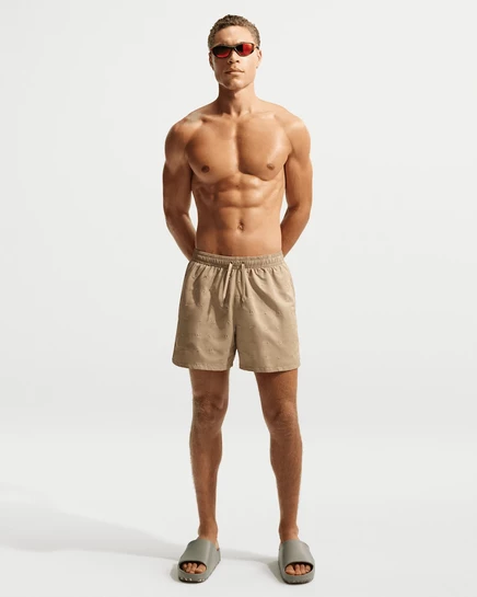 Мужские шорты Nike Swim Breaker 5″ с подкладкой, бежевые