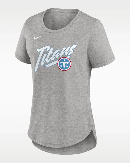 Женская футболка Nike Tennessee Titans Primetime NFL, голубая