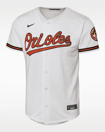 Детская джерси Nike Baltimore Orioles Stadium, белая