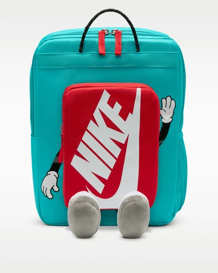 Детский рюкзак Nike, пыльно-зеленый/красный/белый