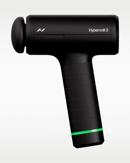 Массажер Hyperice Hypervolt 3, черно-зелено-белый
