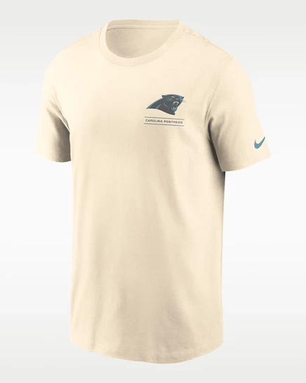 Мужская футболка Nike Carolina Panthers, натуральная
