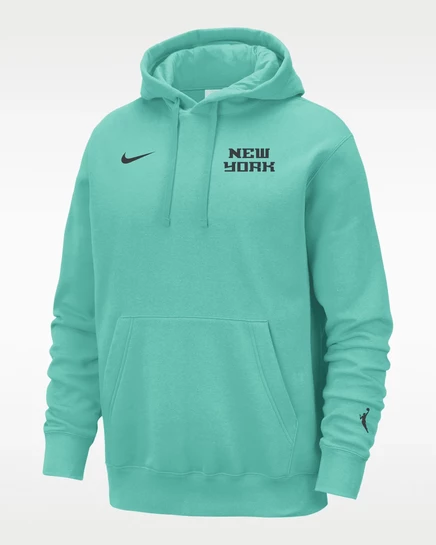 Женское худи Nike New York Liberty, мятное/черное