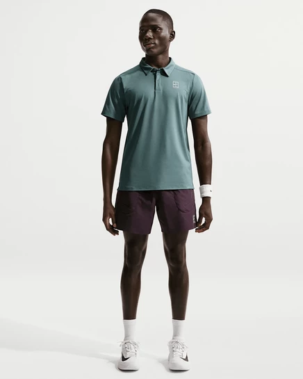 Мужские теннисные шорты Nike Advantage 6″, бордовый/белые