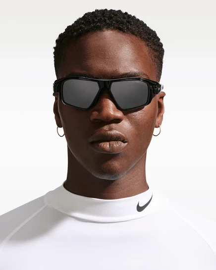 Мужские солнцезащитные очки Nike Show X3 Flyfree Low Light, черный/оранжевый/серый