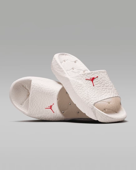 Jordan Franchise Shower Slides phantom/university red