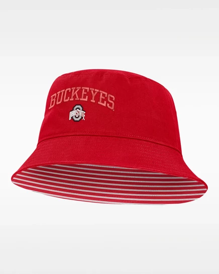 Унисекс панама Nike Ohio State Primetime Apex, красная