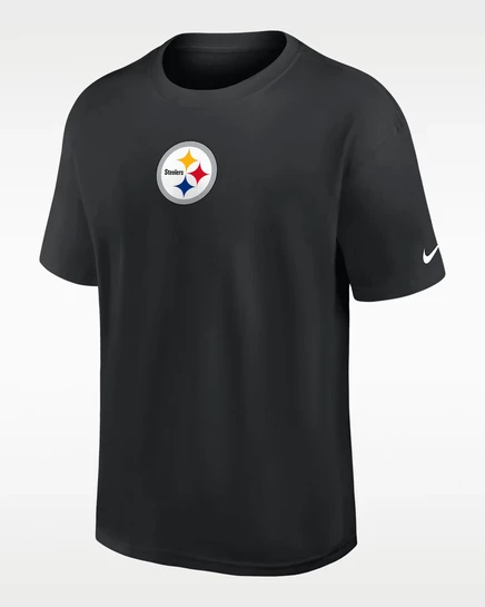 Мужская футболка Nike Pittsburgh Steelers Max90, черная