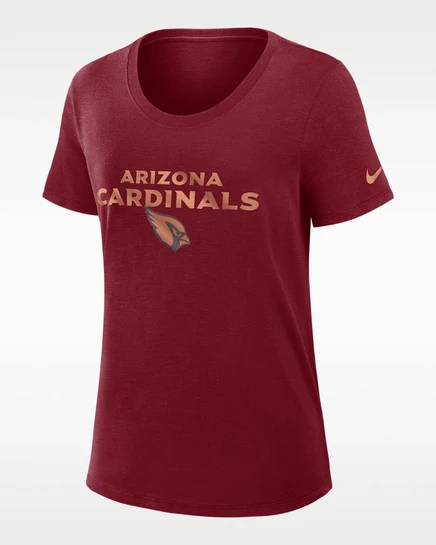 Женская футболка Nike Arizona Cardinals Dri-FIT, красная
