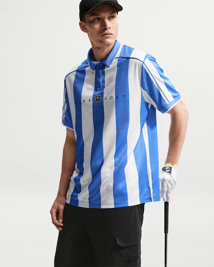 Мужское поло Nike Fairway Fresh Dri-FIT, океанский синий