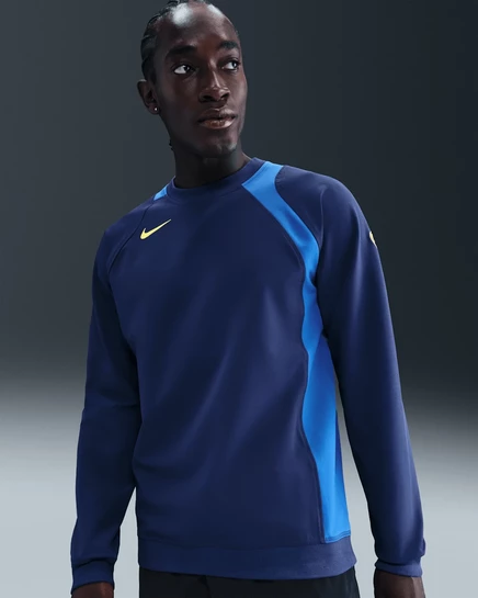 Мужская футболка Nike Total 90 Repel, темно-синяя/ярко-синяя