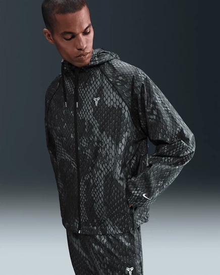 Мужская ветровка Nike Kobe водоотталкивающая, черная