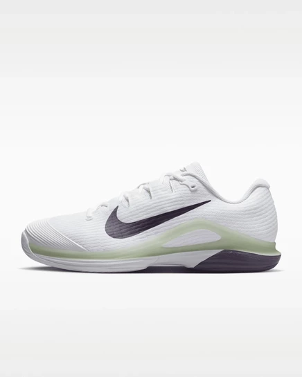 Мужские кроссовки Nike Vapor 12 Clay, белый/volt tint