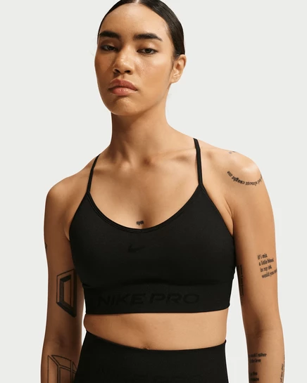 Женский бюстгальтер Nike Pro Seamless, черный
