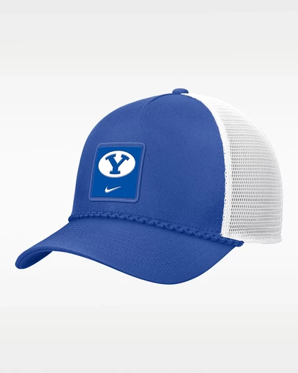 Мужская кепка Nike BYU Sideline Rope, синяя
