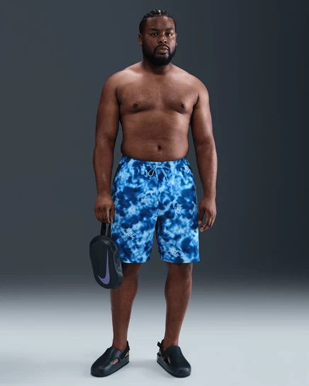 Мужские плавательные шорты Nike Swim Breaker 9″ с подкладкой, синие