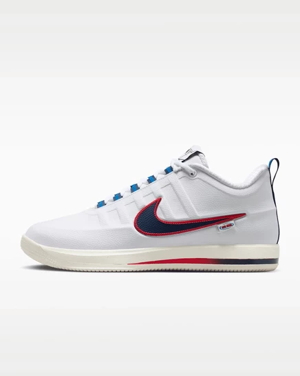Кроссовки Nike Book 2 «Tigers», белые/розовые/синие