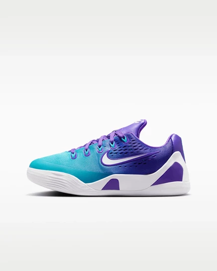 Детские баскетбольные кроссовки Nike Kobe 9 Low EM, фиолетовые