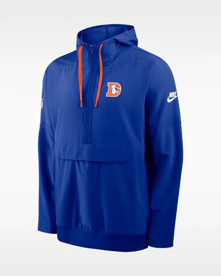 Мужская куртка-анорак Nike Denver Broncos Alt, синяя