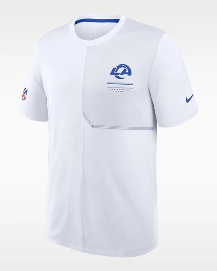 Мужская футболка Nike Rams Dri-FIT, белая
