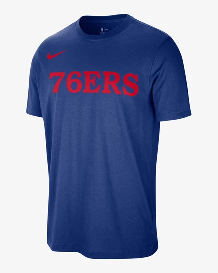 Мужская футболка Nike 76ers Essentials, синий