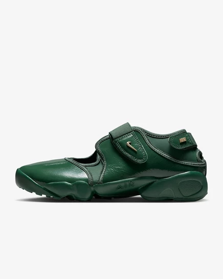 Женские сандалии Nike Air Rift, темно-зеленые