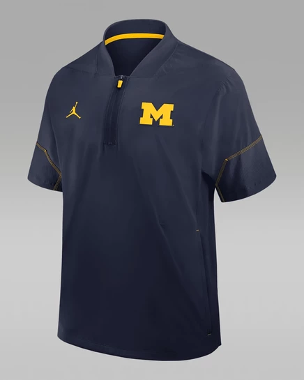 Мужская куртка Jordan Michigan Coach, темно-синяя