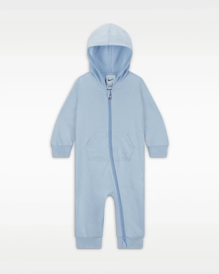 Детский комбинезон Nike Baby Essentials с капюшоном, кобальтовый
