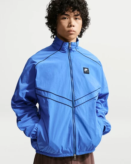 Мужская трековая куртка Nike Air Windrunner, голубая