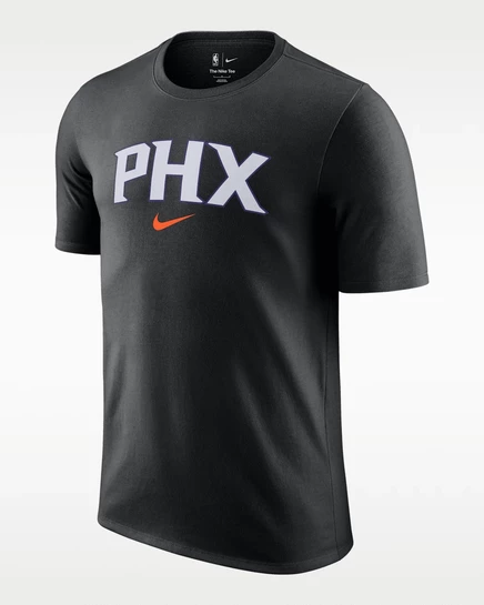 Мужская футболка Nike Phoenix Suns City Edition, черная