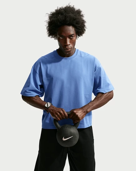 Мужская футболка Nike N.A.C. Dri-FIT, цвета индиго