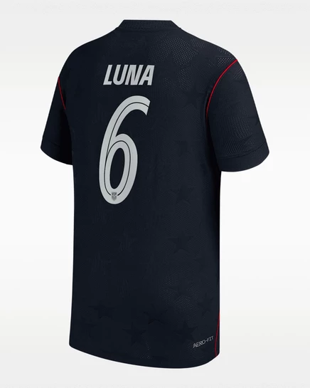 Детская футболка Nike USMNT 2026, темно-синяя