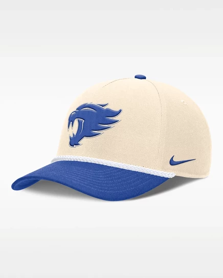 Унисекс кепка Nike Primetime Rope 2-Tone, бело-королевская