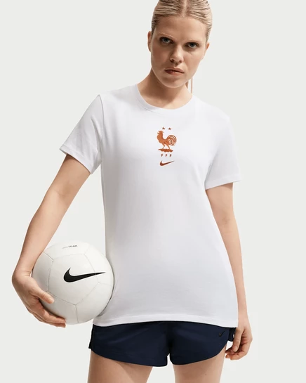 Мужская футбольная футболка Nike FFF, белая